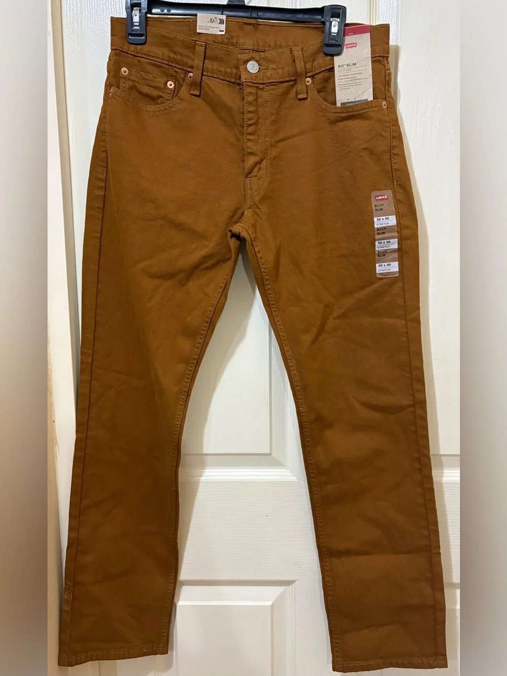 Levi's Men's 511 Slim Jeans in Caramel Brown